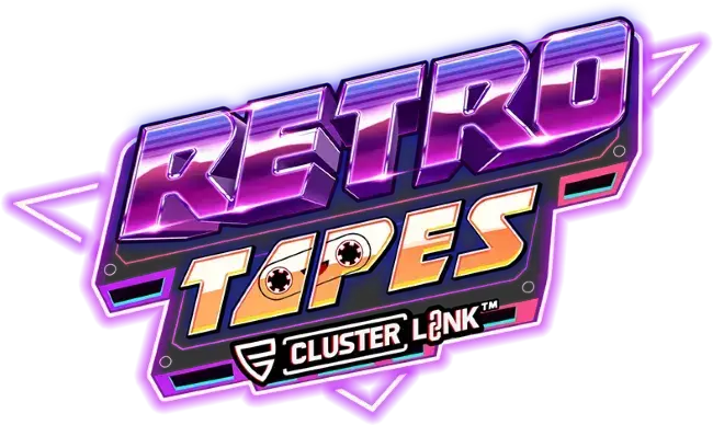 Retro Tapes slot logo